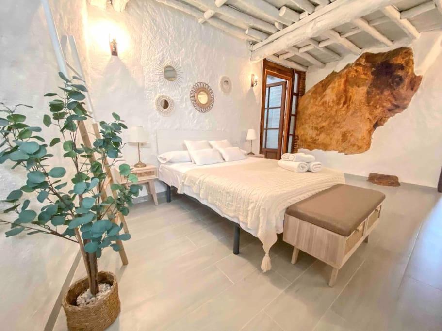La Palmera. Casa Rural Con Piscina Privada. Benadalid Екстериор снимка