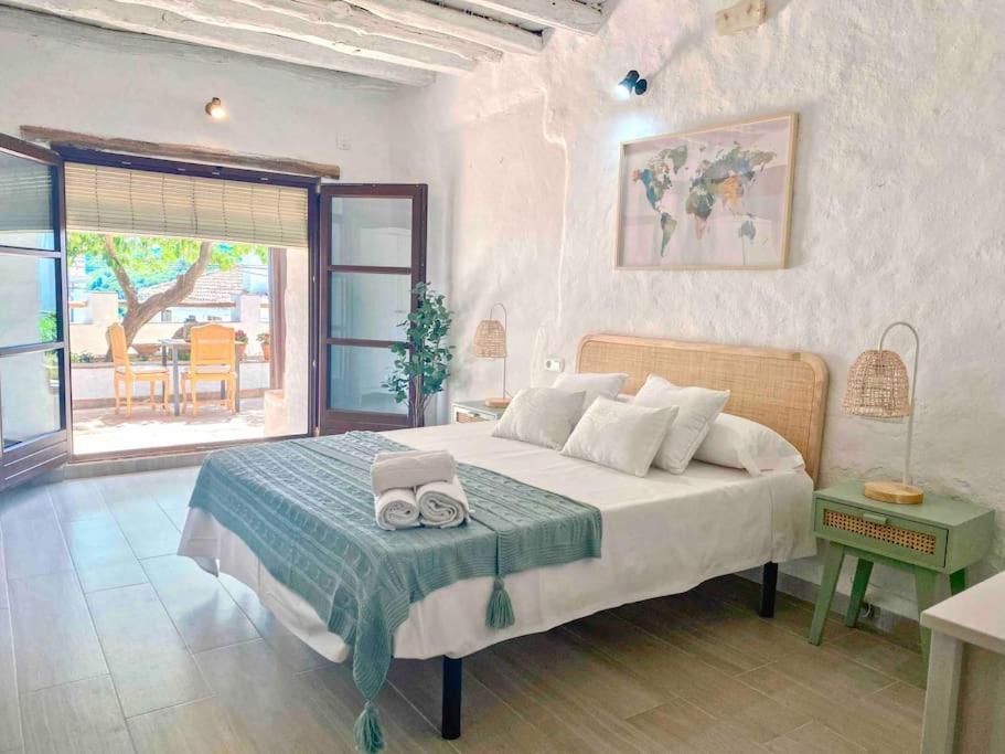 La Palmera. Casa Rural Con Piscina Privada. Benadalid Екстериор снимка