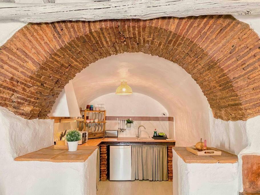 La Palmera. Casa Rural Con Piscina Privada. Benadalid Екстериор снимка